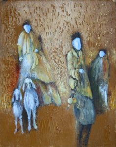 Nomads, painting by Sibyl Mackenzie