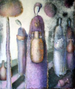 Wine Bearers painting by Sibyl MacKenzie